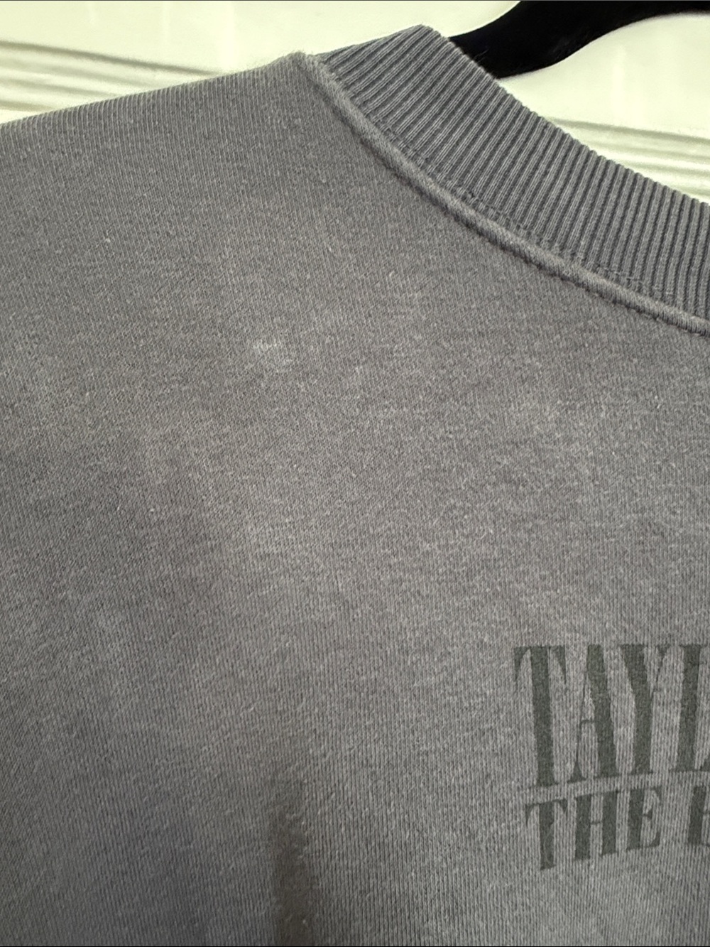 Gray Taylor Swift The Eras Tour Pullover Sweatshirt - Picture 3 of 5